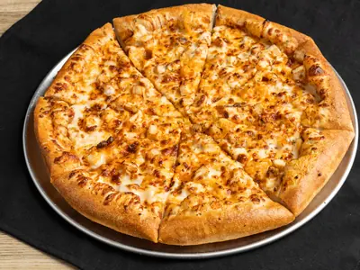 BBQ Chicken pizza at Durkin’s Pizza
