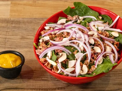 Spinach Salad at Durkin’s Pizza